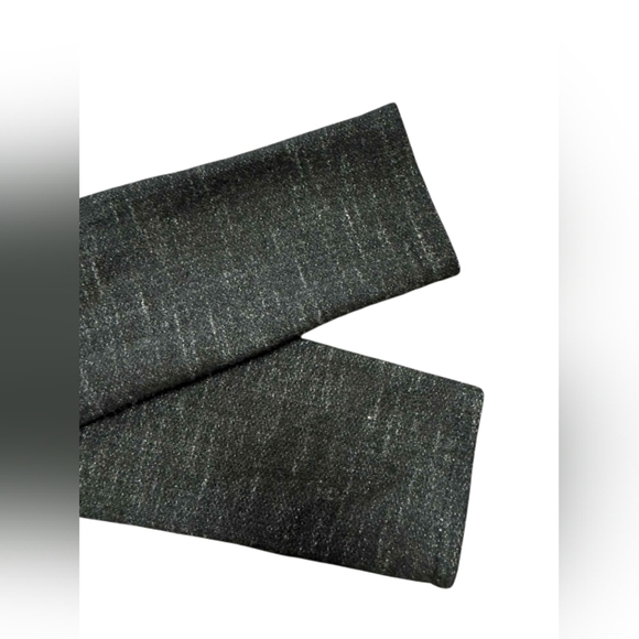 Talula Aritzia Longsleeve Dress Knit Black/White Salt And Peppered Size 6 - Picture 7 of 10